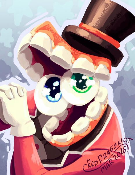 Fan art of Caine from the amazing digital circus by Gooseworx at Glitch - March 2026