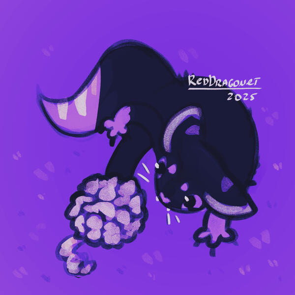 Colored Doodle Commission - April 2025