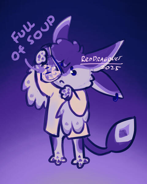 Colored Doodle Commission - June2025