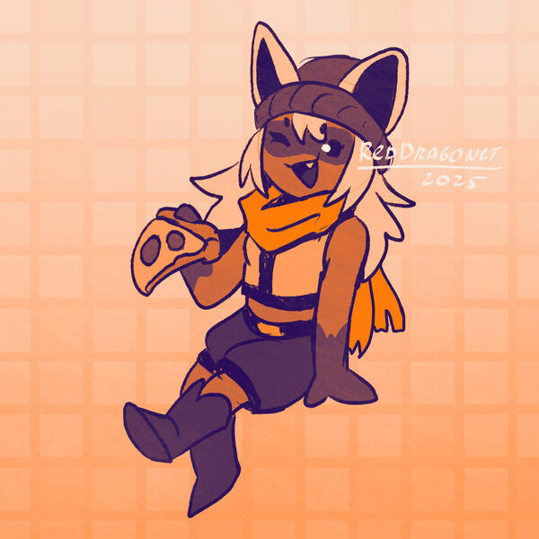 Colored Doodle Commission - July 2025